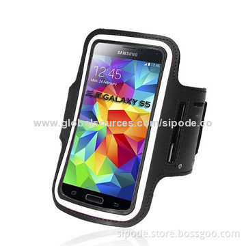 Armband design water-resistant bags for Samsung S5